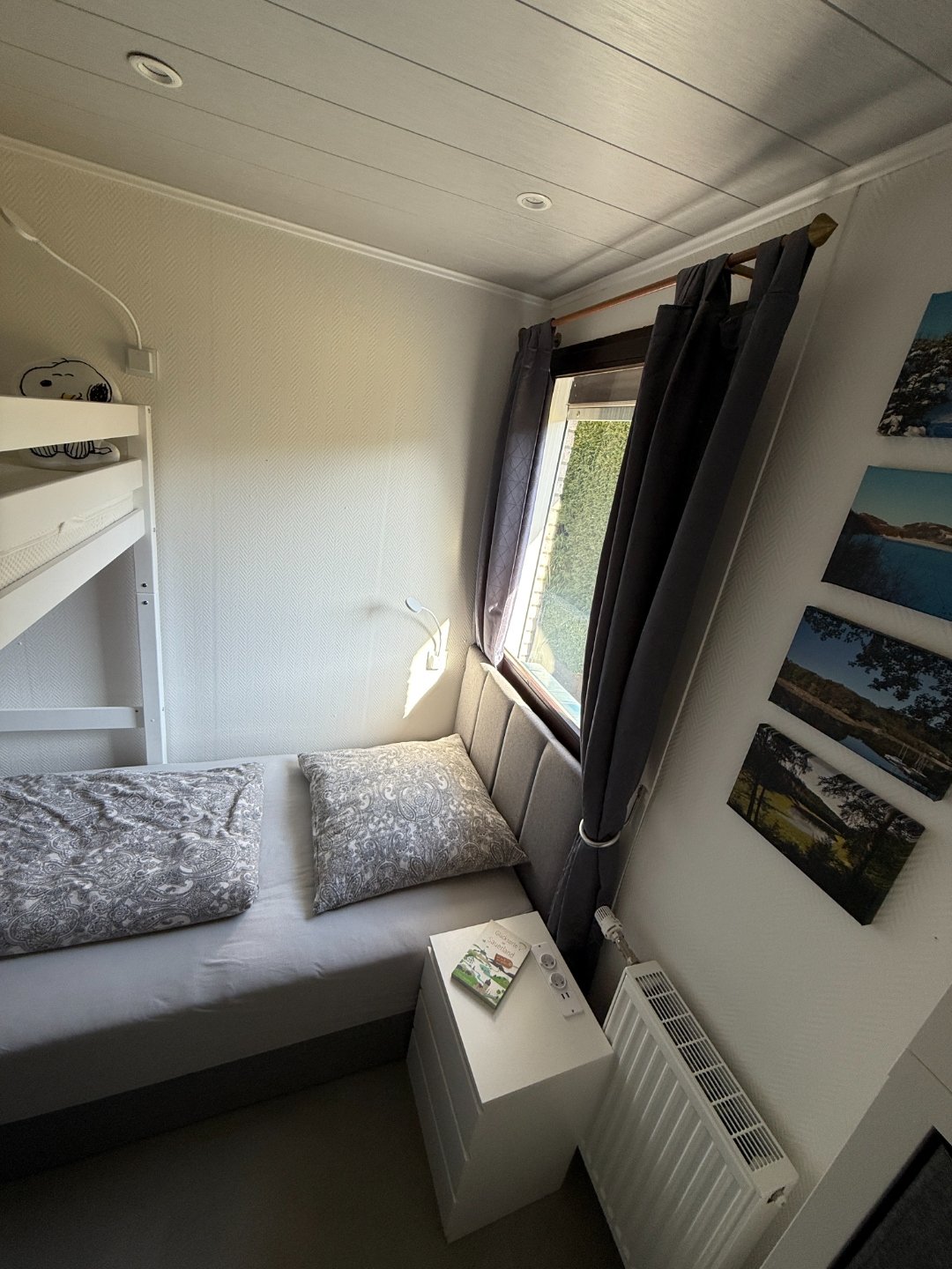 Zweites Schlafzimmer mit Hochbett, ideal für Kinder